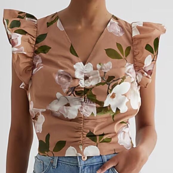 NWOT Express Top (size medium) - Picture 3 of 9